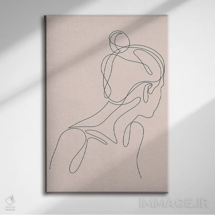 تابلو آبول اثر ادیلوم - نمای روبهرو روی دیوار