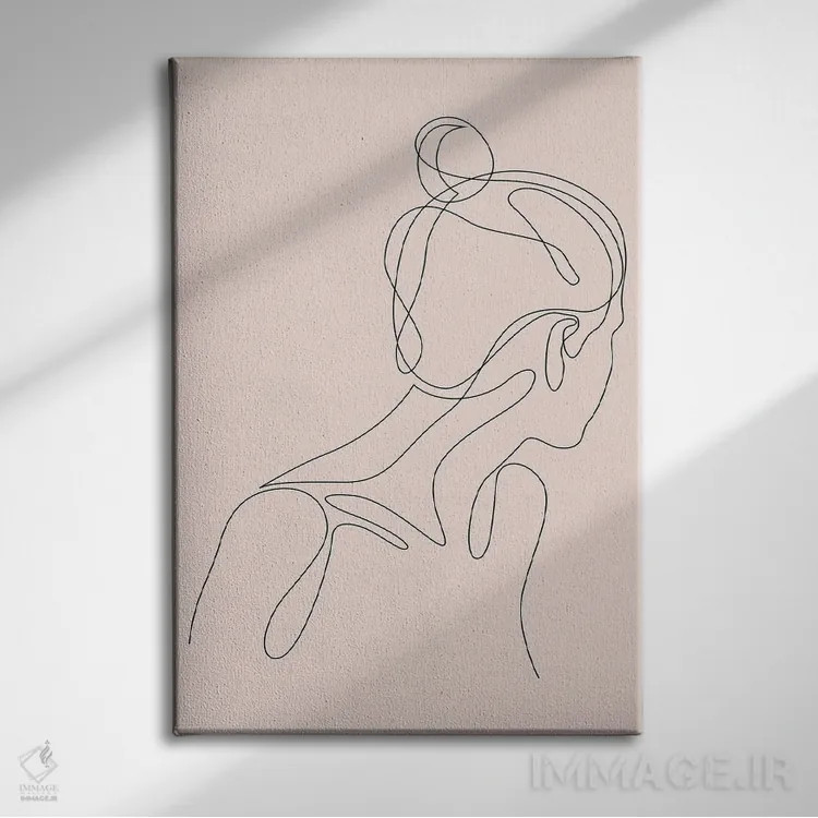 تابلو آبول اثر ادیلوم - نمای روبهرو روی دیوار