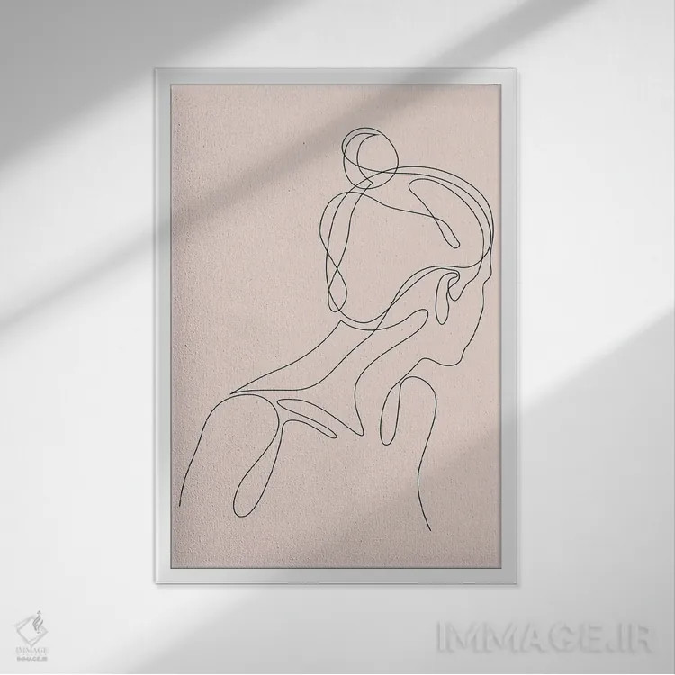 تابلو آبول اثر ادیلوم - نمای قابدار سفید