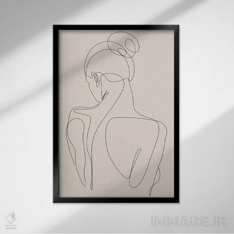 تابلو دیسول اثر ادیلوم - نمای قابدار مشکی