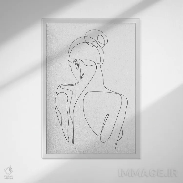 تابلو دیسول اثر ادیلوم - نمای قابدار سفید