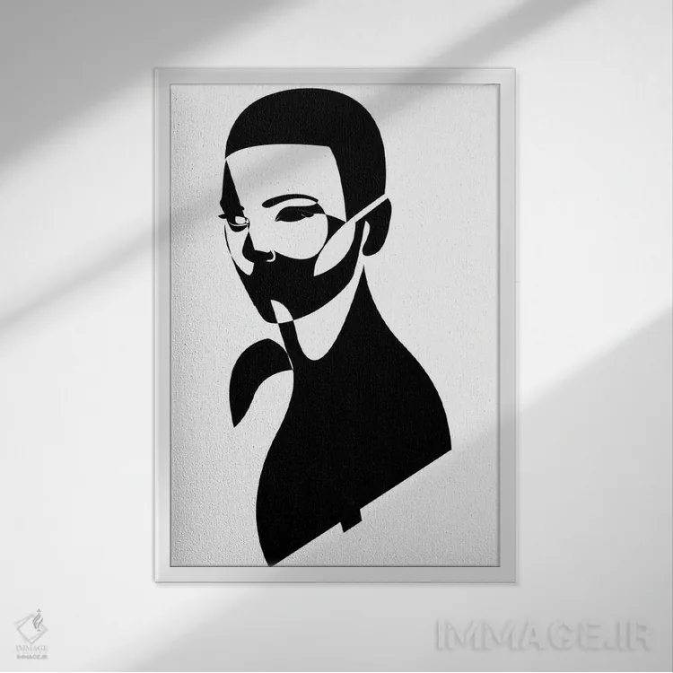 تابلو DT1 اثر ادیلوم - نمای قابدار سفید