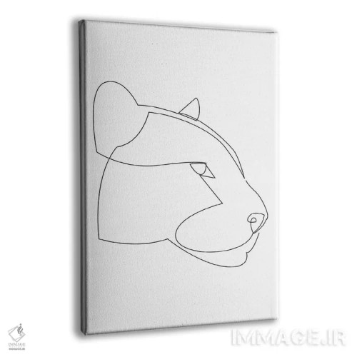 تابلو جاگوار (گربهسان) اثر ادیلوم - نمای پرسپکتیو محصول