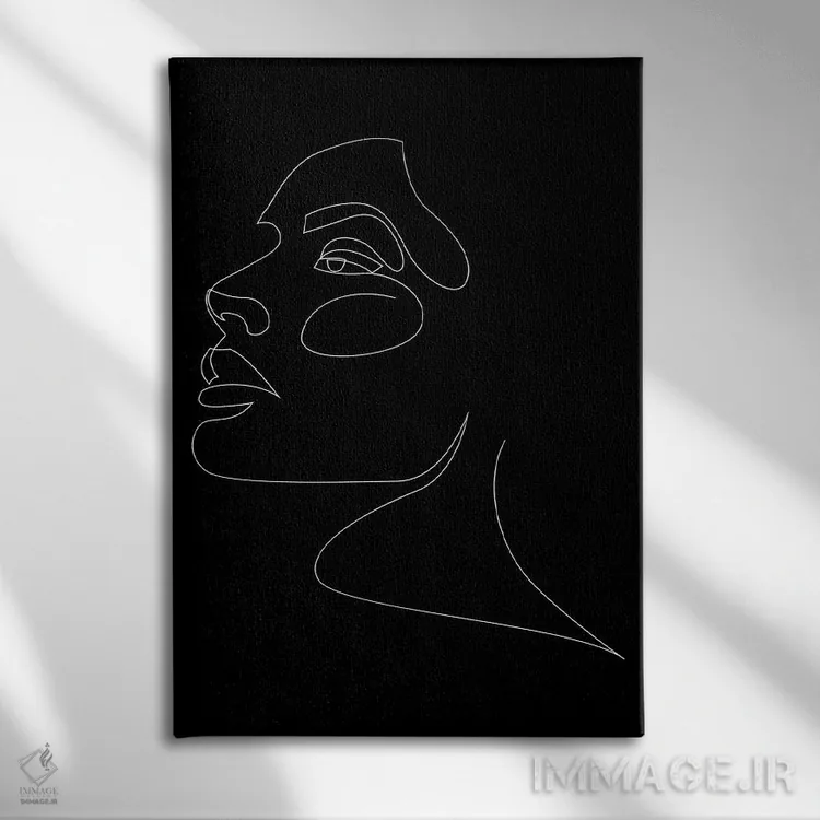 تابلو خیالی و سبک اثر ادیلوم - نمای روبهرو روی دیوار