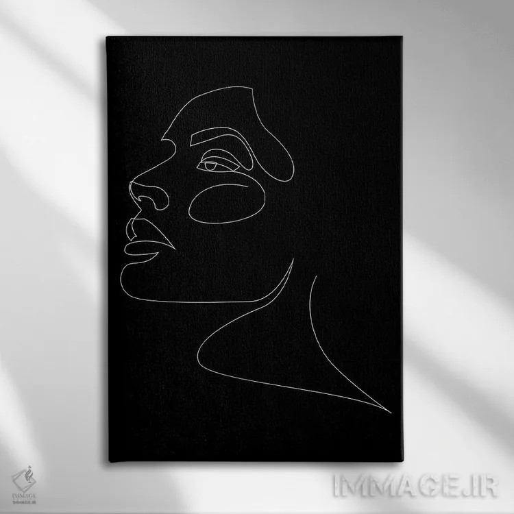 تابلو خیالی و سبک اثر ادیلوم - نمای روبهرو روی دیوار