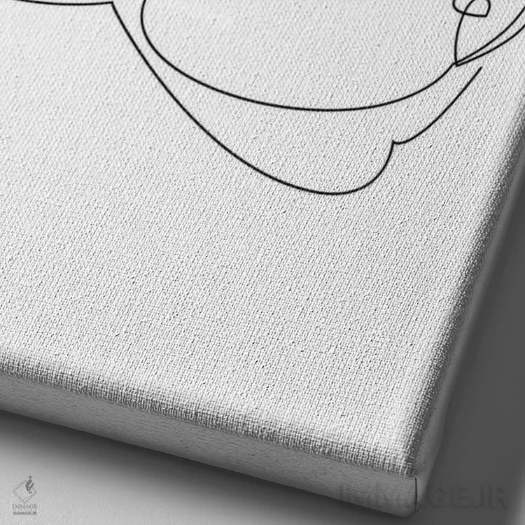 تابلو جاگوار (گربهسان) اثر ادیلوم - نمای نزدیک بافت بوم