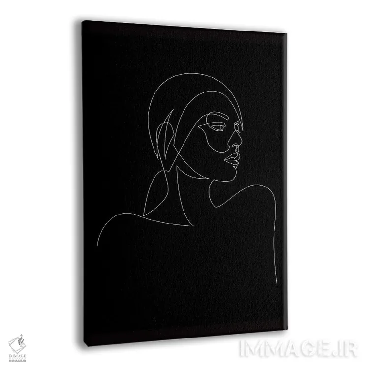 تابلو سیاه خطی اثر ادیلوم - نمای پرسپکتیو محصول