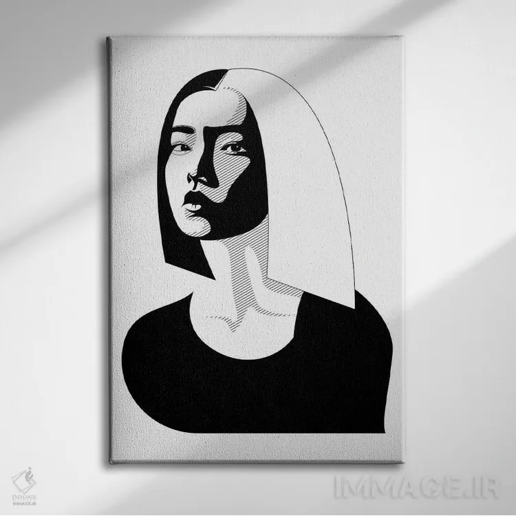 تابلو LMS I اثر ادیلوم - نمای روبهرو روی دیوار