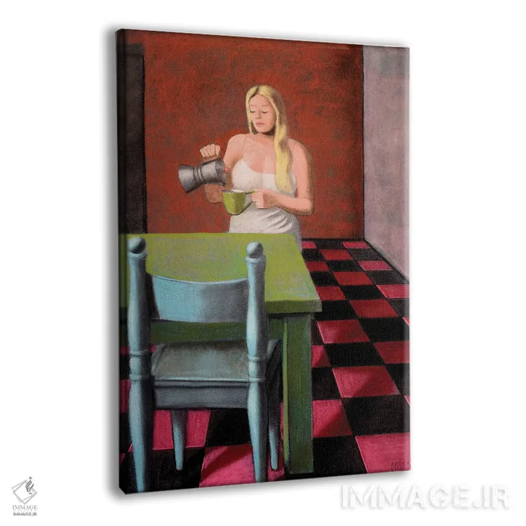 تابلو صبح اثر آندریا واندونی - نمای پرسپکتیو محصول