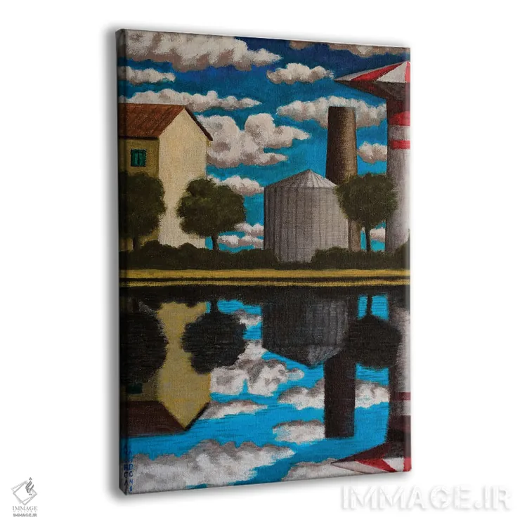 تابلو بازتابها اثر آندریا واندونی - نمای پرسپکتیو محصول