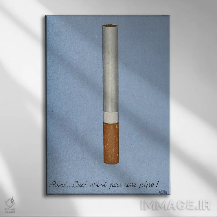 تابلو عینیت III اثر آندریا واندونی - نمای روبهرو روی دیوار