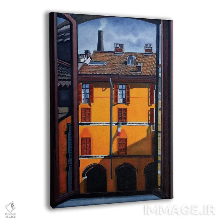 تابلو پنجرهها اثر آندریا واندونی - نمای پرسپکتیو محصول