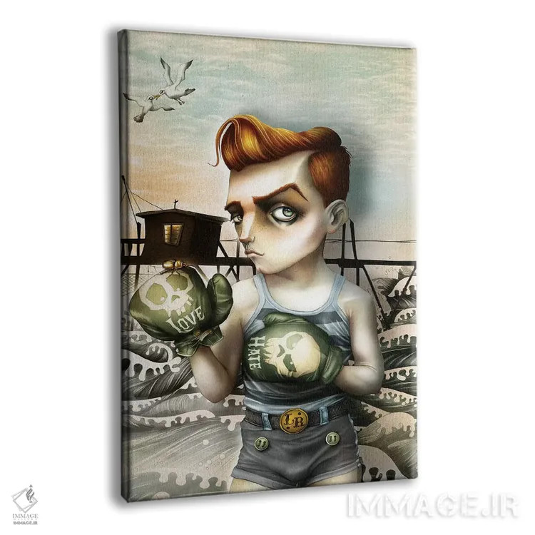 تابلو مارسل آپرکیوت (نام خاص) اثر آنتنور ون خان - نمای پرسپکتیو محصول