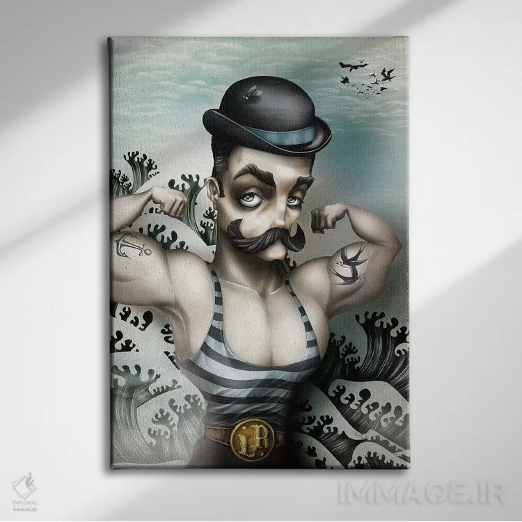 تابلو لو ردوتابل (نام خاص فرانسوی) اثر آنتنور ون خان - نمای روبهرو روی دیوار