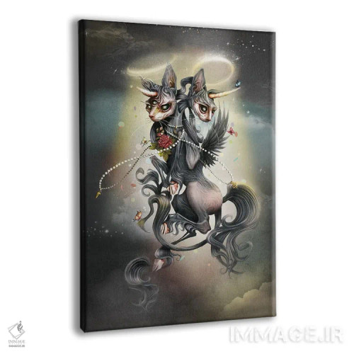 تابلو کاتارسیس (تخلیه روانی) اثر آنتنور ون خان - نمای پرسپکتیو محصول