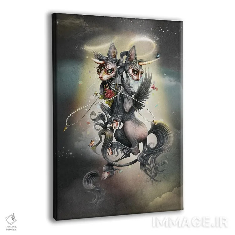 تابلو کاتارسیس (تخلیه روانی) اثر آنتنور ون خان - نمای پرسپکتیو محصول