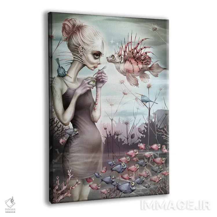 تابلو شیرینیهای کوچک و دوستداشتنی اثر آنتنور ون خان - نمای پرسپکتیو محصول