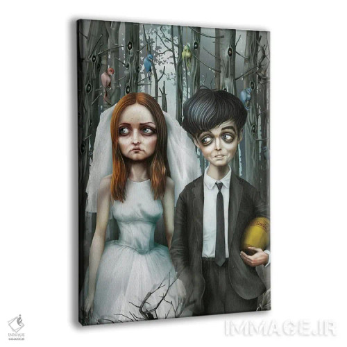 تابلو پایان اثر آنتنور ون خان - نمای پرسپکتیو محصول