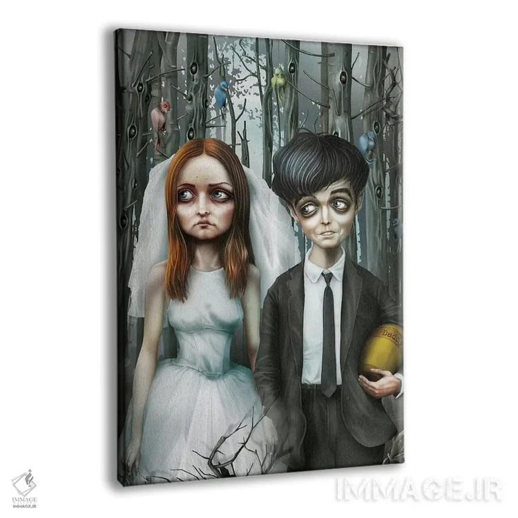 تابلو پایان اثر آنتنور ون خان - نمای پرسپکتیو محصول