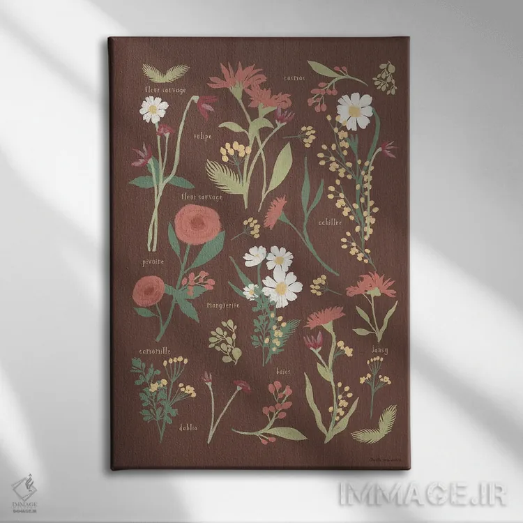 تابلو گشتی در جنگل X اثر آرویللا مورِت - نمای روبهرو روی دیوار