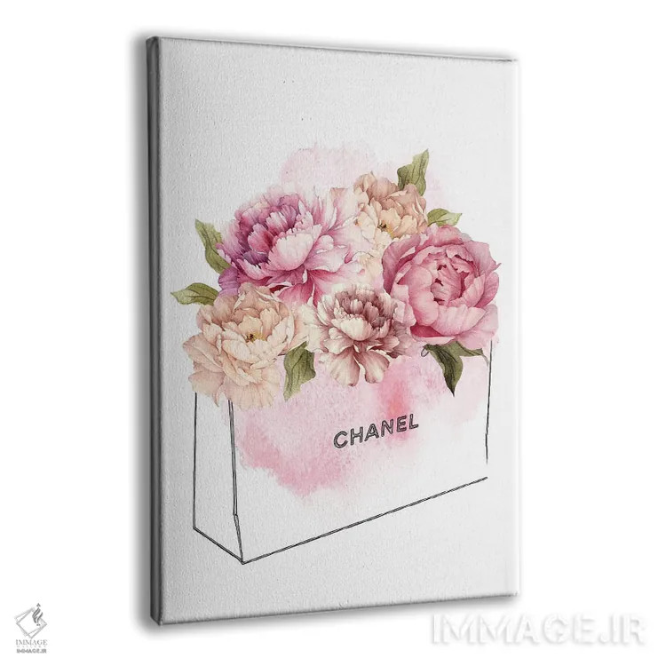 تابلو کیسهٔ گلها اثر امیلی وینتیج کو (برند/استودیو) - نمای پرسپکتیو محصول