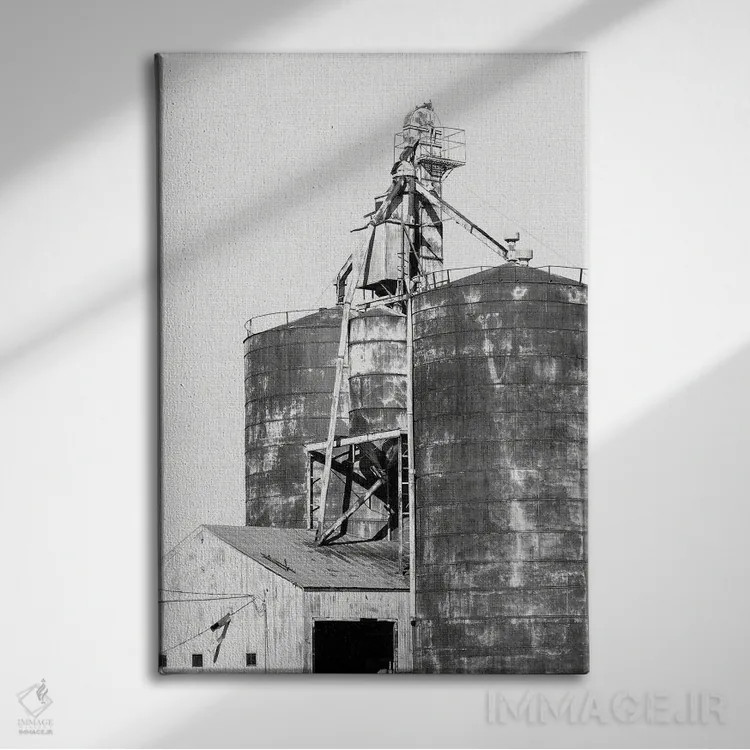 تابلو سیلوها اثر امیلی وینتیج کو (برند/استودیو) - نمای روبهرو روی دیوار