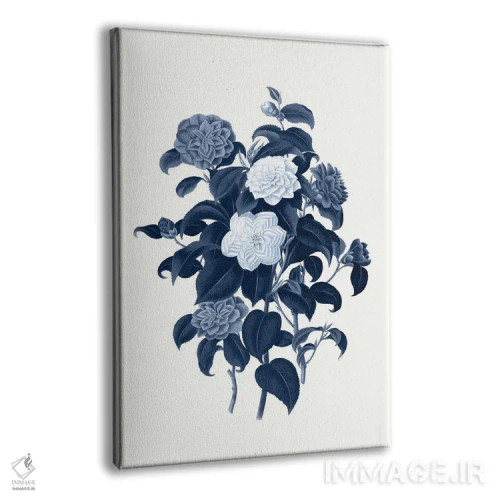 تابلو گیاهشناسی آبی قدیمی II اثر امیلی وینتیج کو (برند/استودیو) - نمای پرسپکتیو محصول