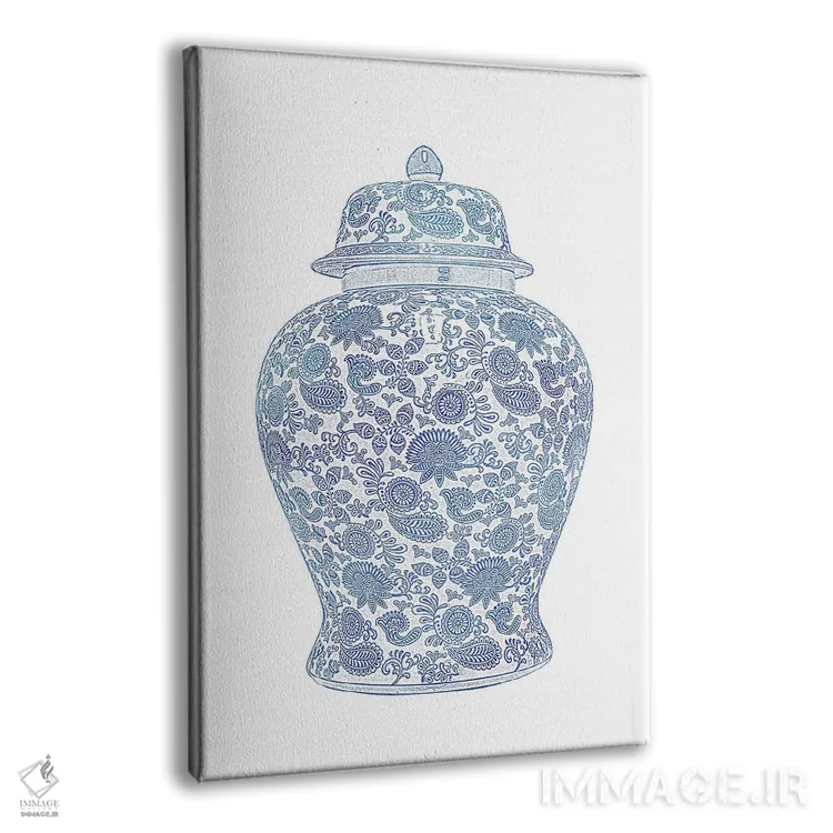 تابلو ظرف زنجبیل I اثر امیلی وینتیج کو (برند/استودیو) - نمای پرسپکتیو محصول