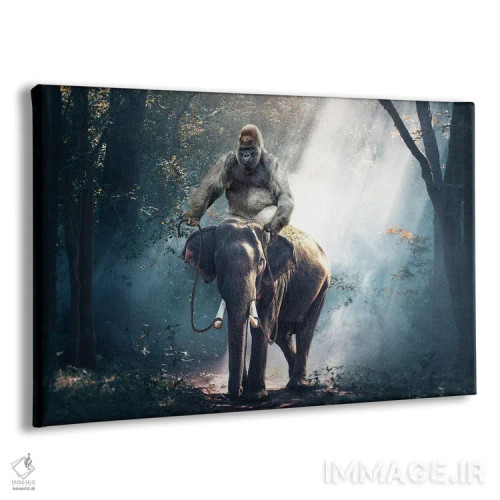 تابلو سیاره میمونها اثر آدریان ویریو - نمای پرسپکتیو محصول