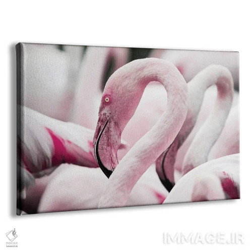 تابلو فلامینگوها اثر آدریان ویریو - نمای پرسپکتیو محصول