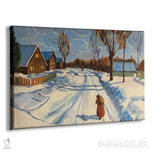 تابلو ترک خانه اثر الکساندر واشاکمدزه - نمای پرسپکتیو محصول