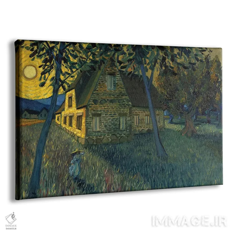 تابلو روزنهای از خاطره اثر الکساندر واشاکمدزه - نمای پرسپکتیو محصول