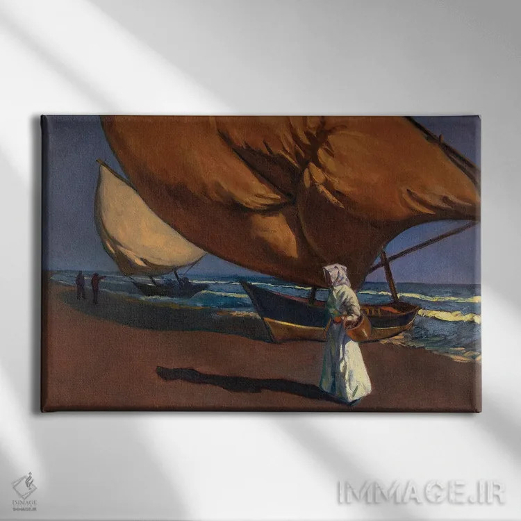 تابلو شاهد اثر الکساندر واشاکمدزه - نمای روبهرو روی دیوار