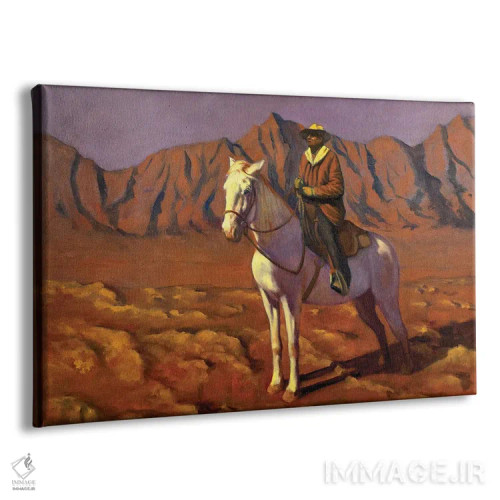 تابلو نمای ویرانی اثر الکساندر واشاکمدزه - نمای پرسپکتیو محصول