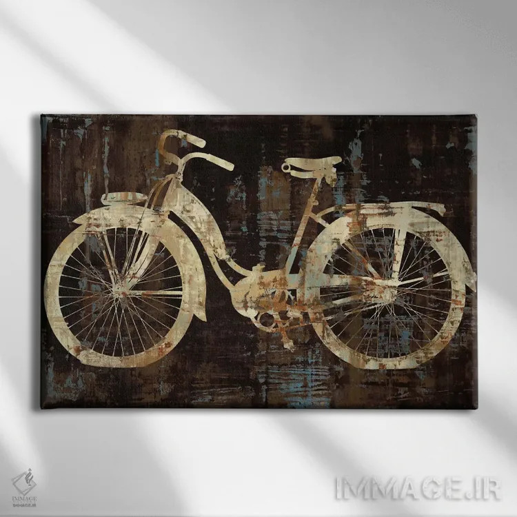 تابلو سواری کلاسیک اثر آماندا وید - نمای روبهرو روی دیوار