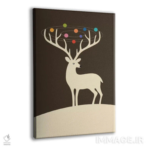 تابلو جهان گوزن من اثر اندی وستفِیس - نمای پرسپکتیو محصول