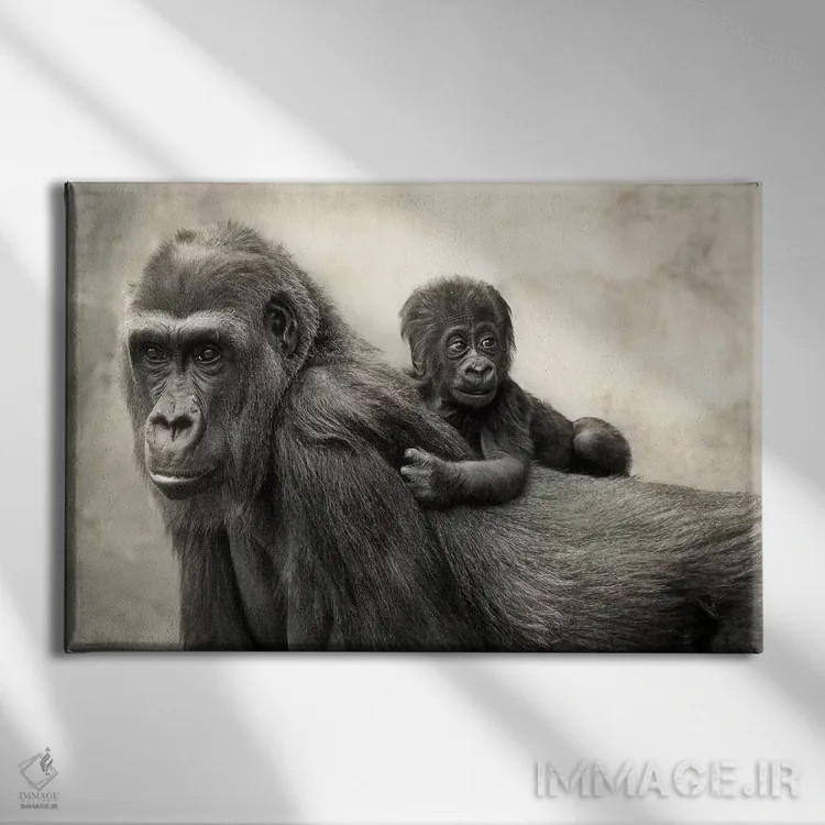 تابلو زندگی اثر آنتیه ونه-براون - نمای روبهرو روی دیوار