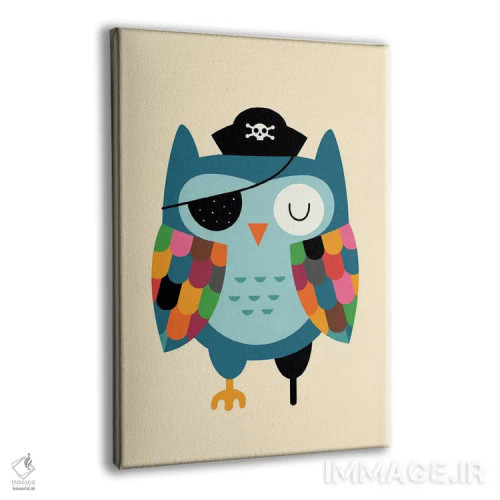 تابلو کاپیتان هووو اثر اندی وستفِیس - نمای پرسپکتیو محصول