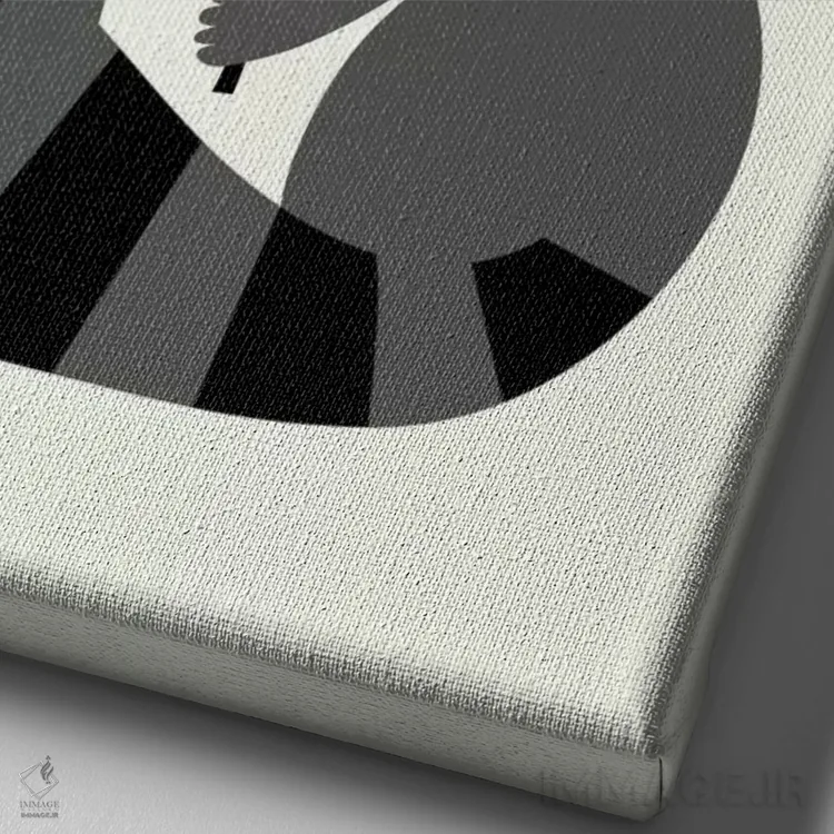 تابلو روز زیبا اثر اندی وستفِیس - نمای نزدیک بافت بوم