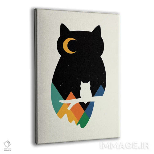 تابلو چشم بر جغد اثر اندی وستفِیس - نمای پرسپکتیو محصول