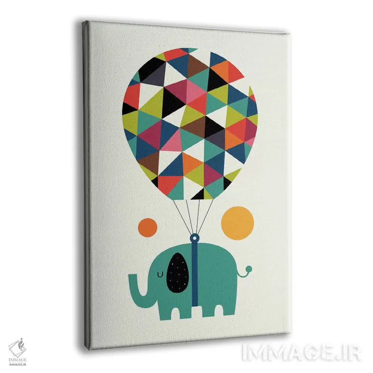 تابلو بالا پرواز کن و بزرگ رویاپردازی کن اثر اندی وستفِیس - نمای پرسپکتیو محصول