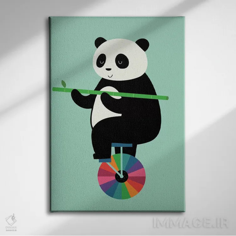 تابلو تعادل را در زندگی بیاموز اثر اندی وستفِیس - نمای روبهرو روی دیوار