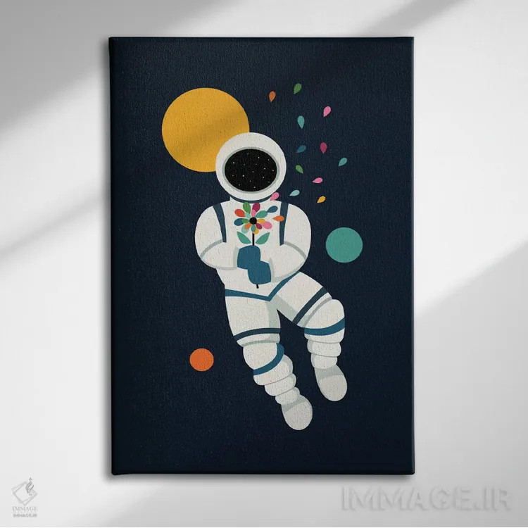 تابلو آخرین زیبایی اثر اندی وستفِیس - نمای روبهرو روی دیوار