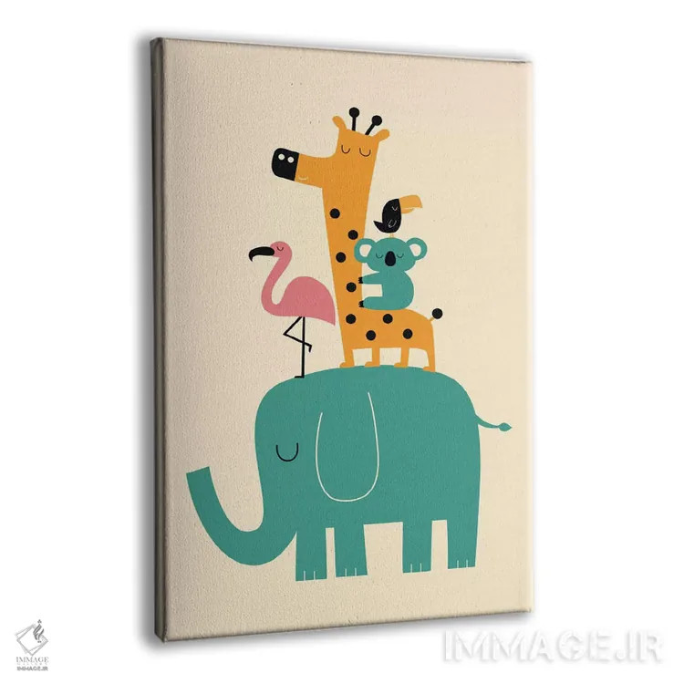 تابلو ادامه دادن اثر اندی وستفِیس - نمای پرسپکتیو محصول