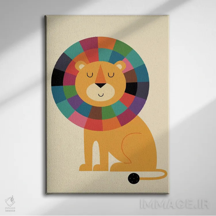 تابلو آقای اعتمادبهنفس اثر اندی وستفِیس - نمای روبهرو روی دیوار