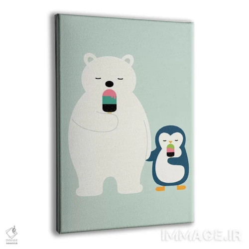 تابلو خونسرد بمان اثر اندی وستفِیس - نمای پرسپکتیو محصول