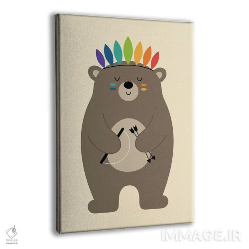 تابلو شجاع باش اثر اندی وستفِیس - نمای پرسپکتیو محصول