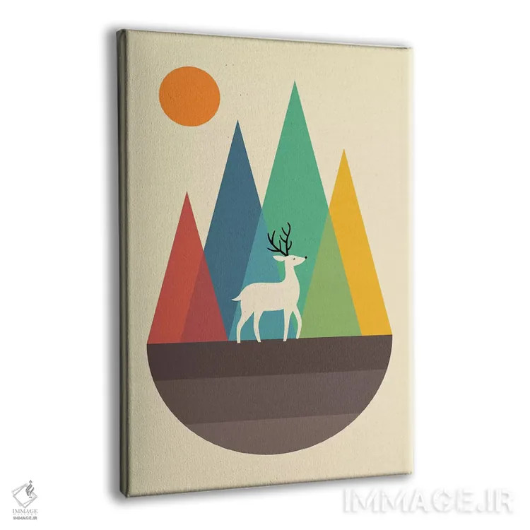 تابلو گام پاییز اثر اندی وستفِیس - نمای پرسپکتیو محصول