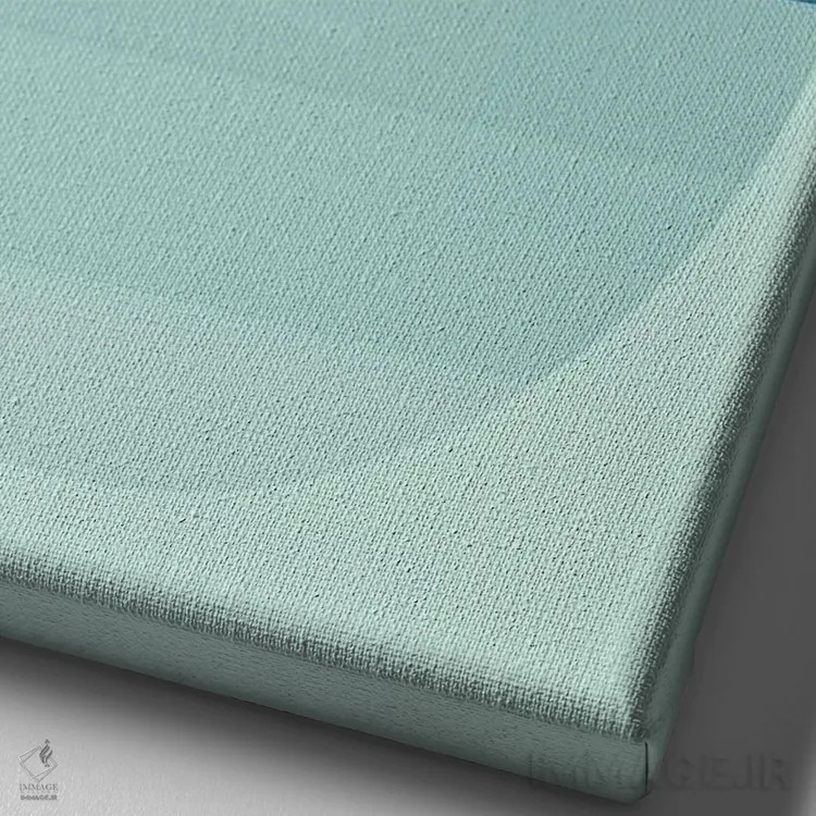 تابلو تنها قدم بزن اثر اندی وستفِیس - نمای نزدیک بافت بوم