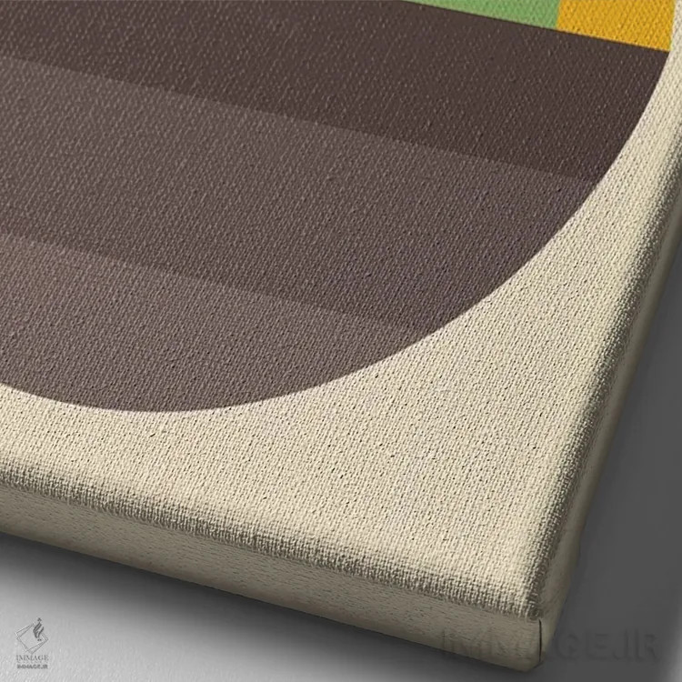 تابلو گام پاییز اثر اندی وستفِیس - نمای نزدیک بافت بوم